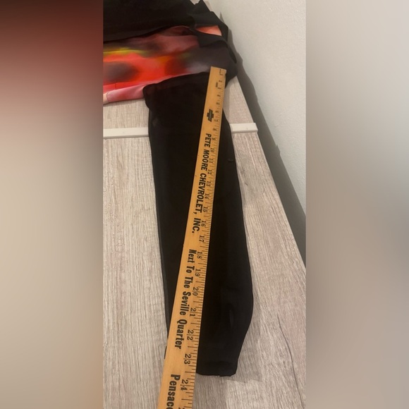 Elie Tahari Gracelynn Blouse Silk Sheer Poppy Abstract 90s Y2K Luxury Mod Sz SM - Picture 5 of 9